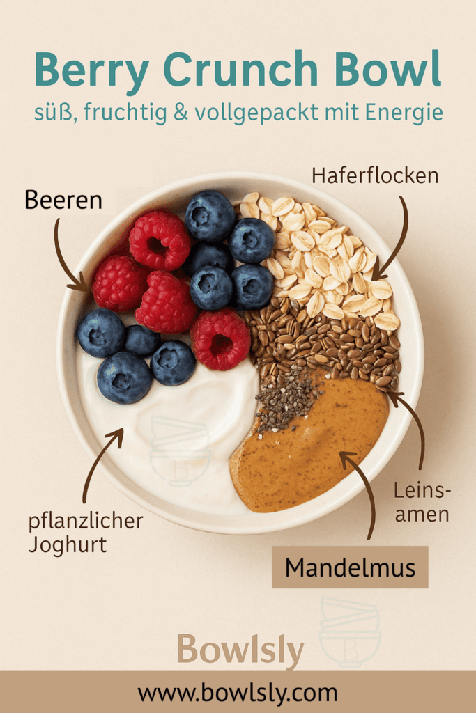 Berry Crunch Bowl schnelle Rezepte