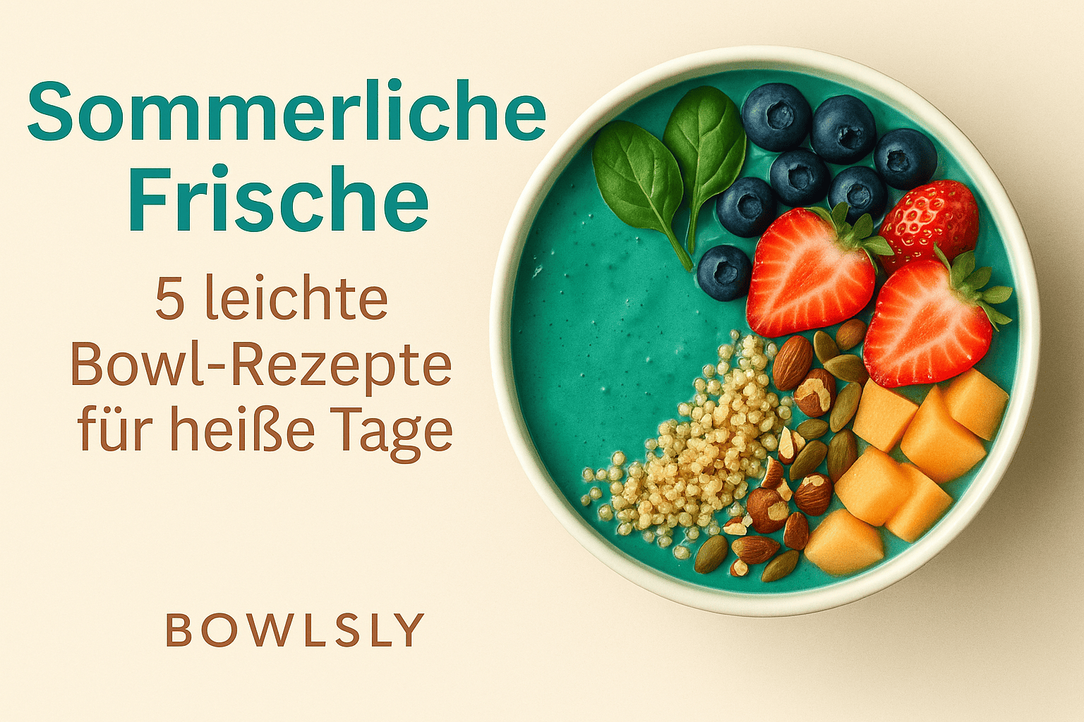 Sommerliche Frische, leichte Rezepte für heiße Tage