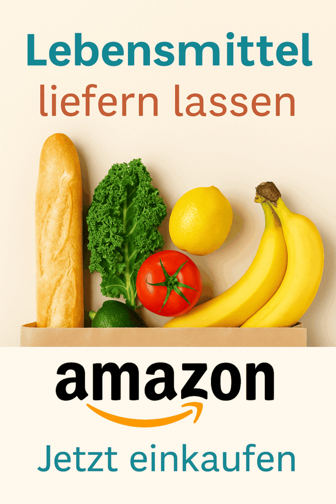 Lebensmittel für Rezepte von Amazon liefern lassen
